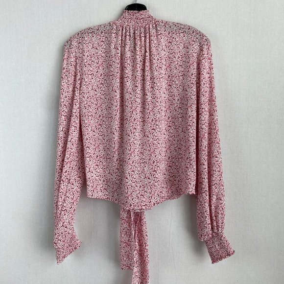 MAISON CINQUENT Pink Blouse NWT - Picture 9 of 9